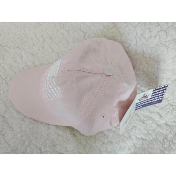 BNWT Women's New Ever Ellis Hat Cap Canines & Veterans USA Flag Paws Strap Back - Picture 3 of 11